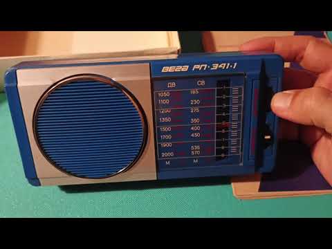 Видео: Радиоприёмник Вега РП-341-1 | Находки с барахолки