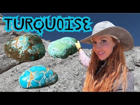 Видео: ПОЧЕМУ бирюза бывает сине-зелёной? Бирюза горы Пайлот — КАК ОБРАЗУЕТСЯ БИРЮЗА