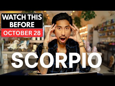 Видео: СКОРПИОН😱«ВНИМАНИЕ ВСЕМ! ПРОКЛЯТИЕ СНЯТО! ЭТО ПРОИЗОЙДЁТ 28 ОКТЯБРЯ» 🔮