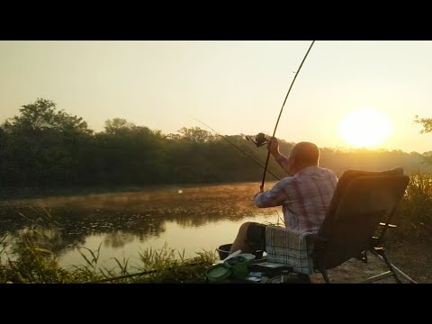 Видео: Флэт фидер на реке, рыбалка на леща,Северский Донец