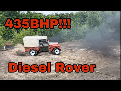 Видео: OM605 TURBO DIESEL SLEEPER (чуть не перевернулся в люке) 435 л.с. серия 1 Land Rover Dieselpumpuk...