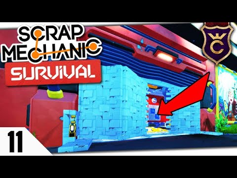 Видео: КРУТАЯ БАЗА #11 Scrap Mechanic Survival