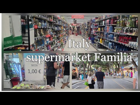 Видео: Цены в итальянском супермаркете 2025 🛒 Familia в Лидо ди Езоло — что купить?