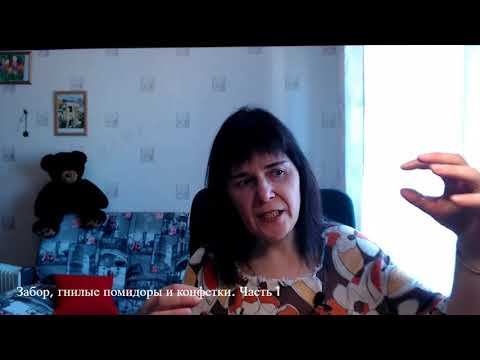 Видео: Забор, гнилые помидоры и конфетки Часть 1