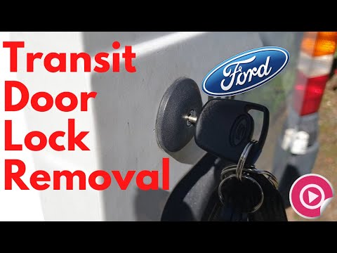 Видео: Снятие дверного замка Ford Transit