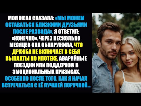 Видео: Жена ожидает «дружбы» после развода. У опытных друзей другие границы!