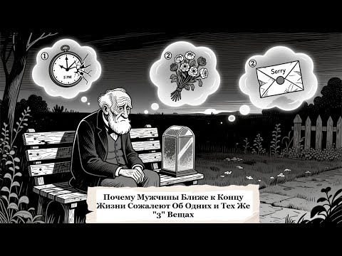 Видео: Почему Мужчины Ближе к Концу Жизни Сожалеют Об Одних и Тех Же 3 Вещах 💔📊 Психология Не Лжёт