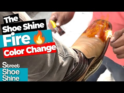 Видео: Melt INK my Shoes - ЛУЧШИЙ чистильщик обуви Fire Mexico #asmr #mx #zapatos #shoes