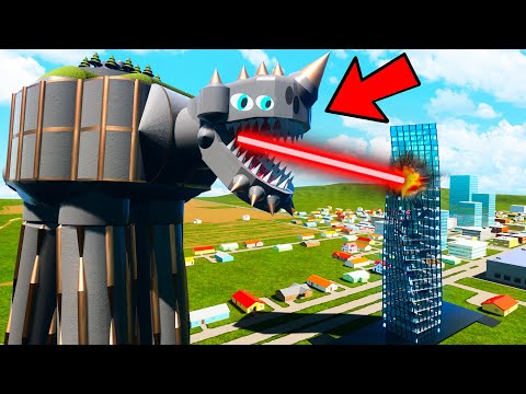 Видео: ОГРОМНАЯ ЖИВАЯ ГОРА ЛЕВИАФАН АТАКУЕТ ЛЕГО СИТИ В BRICK RIGS! ВЫЖИВАНИЕ В НЕБОСКРЕБЕ В БРИК РИГС!