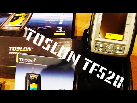 Видео: TOSLON TF520 Эхолот на карповый кораблик для рыбалки
