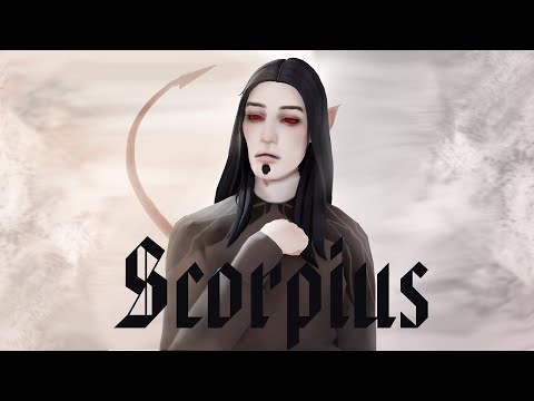 Видео: Скорпион♏️ | Sims 4 CAS