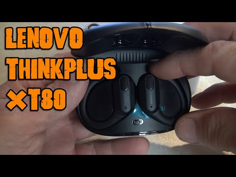 Видео: Lenovo XT80 спортивные наушники, распаковка, обзор, характеристики.