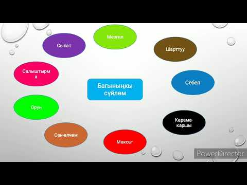 Видео: Багыныңкы байланыштагы татаал сүйлөм