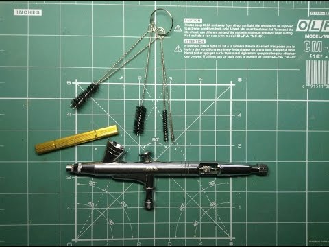 Видео: Чистка аэрографа