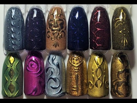 Видео: NAILS : дизайн ногтей ВТИРКА акриловой пудрой и пигментами. ЭФФЕКТ ЧЕКАНКИ.