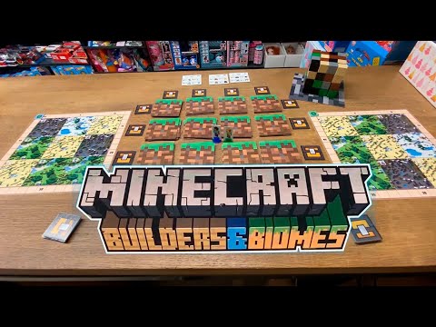 Видео: Правила настольной игры Майнкрафт Строители и Биомы - Minecraft Builders & Biomes