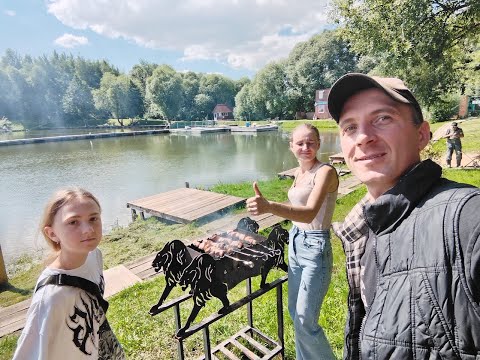 Видео: ВСЕМ СЕМЕЙСТВОМ НА РЫБАЛКЕ