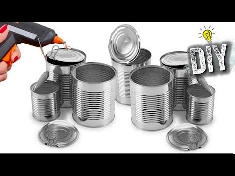 Видео: НЕ ВЗДУМАЙ ВЫКИНУТЬ🔊5 ИДЕЙ ИЗ ЖЕСТЯНЫХ БАНОК🔥ПОДЕЛКИ ИЗ КОНСЕРВНЫХ БАНОК-ДЛЯ ДОМА♻ ИДЕИ ПЕРЕРАБОТКИ