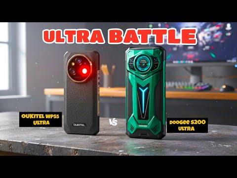 Видео: OUKITEL WP55 ultra (против) DOOGEE S200 ULTRA — Защищённые телефоны 2025 года