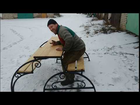 Видео: Лавочка Трансформер