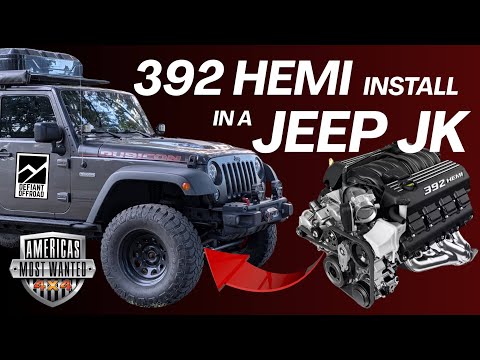 Видео: Самый востребованный внедорожник Америки — двигатель AMW 505 392 Hemi и 8-ступенчатая коробка пер...