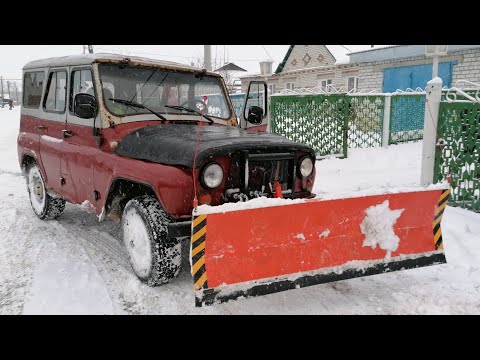 Видео: ВЫ ТАКОГО ЕЩЁ НЕ ВИДЕЛИ! СНЕГОВОЙ отвал на ГИДРАВЛИКЕ!!