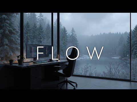 Видео: Зимний Глубокий Фокус ~ Музыка для Продуктивной Атмосферы ~ Электроника для Состояния Потока
