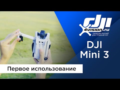 Видео: DJI Mini 3 - Первое использование (в переводе 4vision.ru)