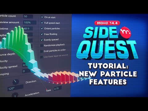Видео: Moho 14.4 Учебник по побочным заданиям: новые возможности частиц
