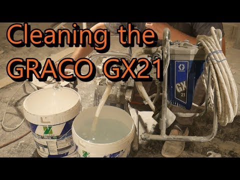 Видео: Очистка GRACO GX21
