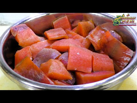 Видео: Мастер класс по засолке красной рыбы. Сухой посол, лосось кусочками в масле