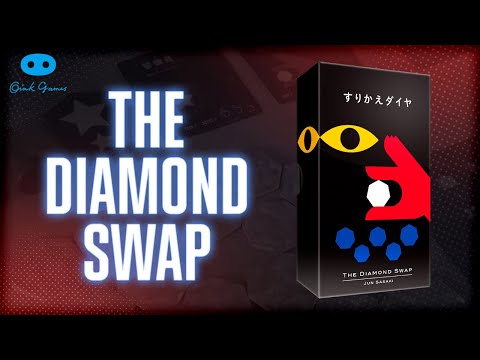 Видео: Серия OINK Games | Играем в настольную игру The Diamond Swap