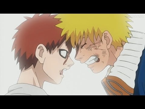 Видео: Наруто против Гаары / Naruto vs Gaara