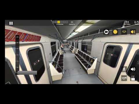 Видео: Как проехать Зеленолужскую линию на номерном. Minsk Subway Simulator.
