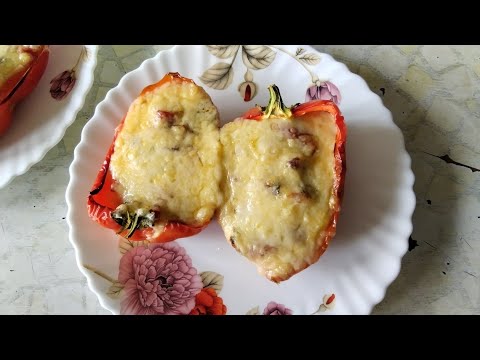 Видео: Болгарский перец в аэрогриле.