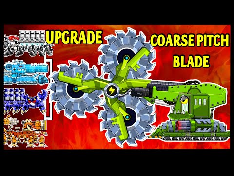 Видео: Upgrade - Monster Splitter "Coarse Pitch Blade" | WOT | Мультики про танки | Arena Tank Cartoon