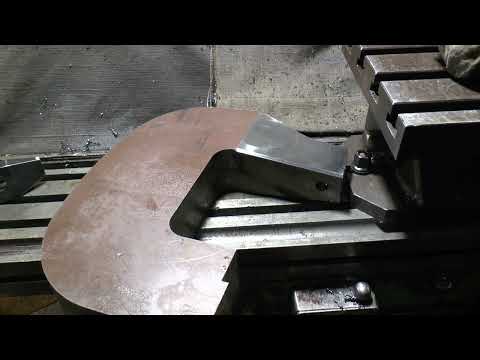 Видео: Гидравлическая струбцина для клепания Газели. Клепатор.