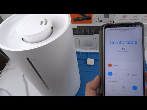 Видео: Умный увлажнитель воздуха Xiaomi Smart humidifier 2 MJJSQ05DY с ультрафиолетом и ароматизацией