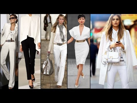 Видео: 💜ЖЕНЩИНА В БЕЛОМ 💜 Роскошная Женщина  💜Luxury Fashion Woman in white