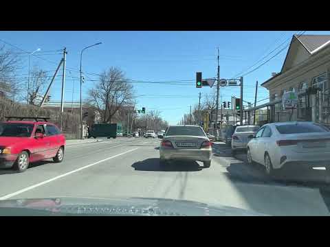 Видео: ШЫМКЕНТ. ПО УЛИЦАМ  ЧЕРЕЗ ВЕСЬ ГОРОД. 16.03.24.г.