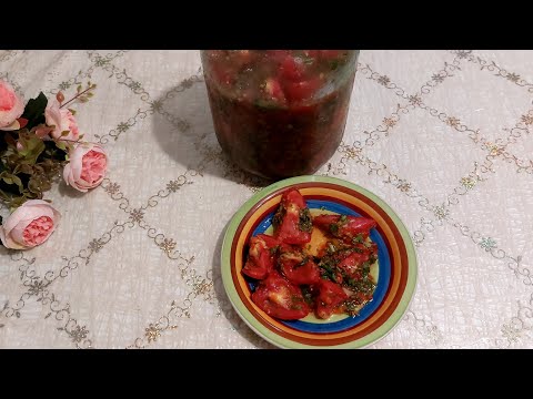 Видео: САМАЯ ВКУСНАЯ ЗАКУСКА ИЗ ТОМАТОВ!🍅🍅🍅😋👍