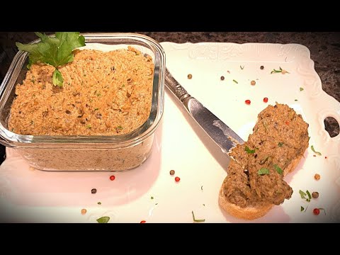 Видео: Вкуснейший паштет из БАКЛАЖАНОВ и ГРИБОВ. Потрясающее сочетание вкусов!