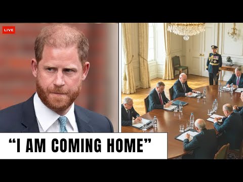 Видео: Принц Гарри спешит в Великобританию, поскольку дворец готовится лишить его королевских титулов