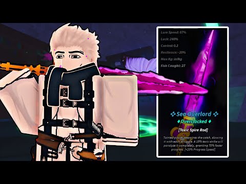 Видео: TOXIC SPIRE - НОВАЯ ТОКСИЧНАЯ УДОЧКА С ДОРОГУЩЕЙ МУТАЦИЕЙ! | FISCH ROBLOX!