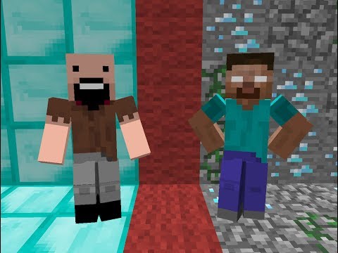 Видео: ERBoM. Нотч vs Хиробрин (Minecraft Анимация)