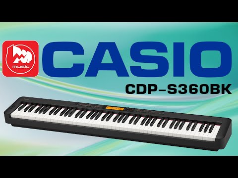 Видео: Цифровое пианино Casio CDP-S360