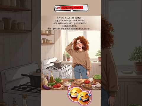 Видео: Каждый день одно и то же... 😩🍳#юмор #анекдоты #кухня #еда #приколы