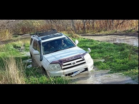Видео: Покатушка Хомутово - Лесное. Hilux Surf 215