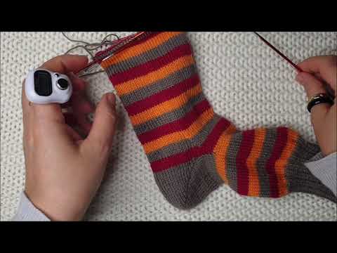 Видео: Как я вяжу Ноcки #cпицами 🧶МК для начинающих💚чаcть3