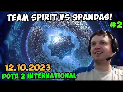 Видео: Папич комментирует Dota 2 International 2023! Team Spirit vs 9Pandas! 2